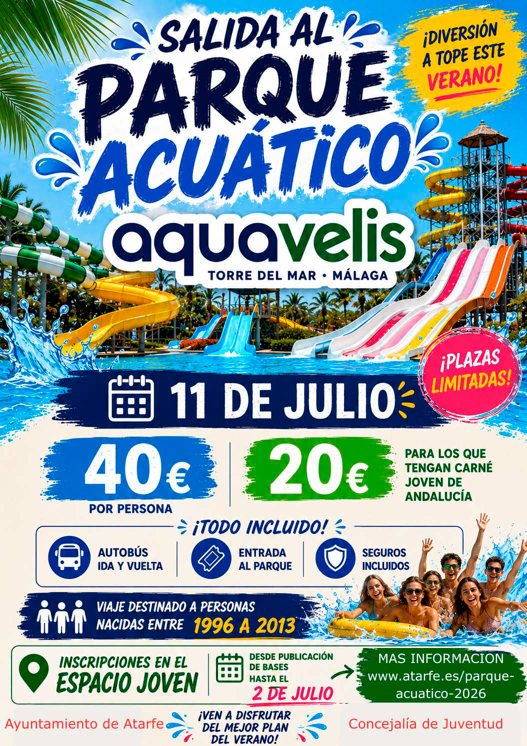 ¿Te vienes a Aquavelis?
