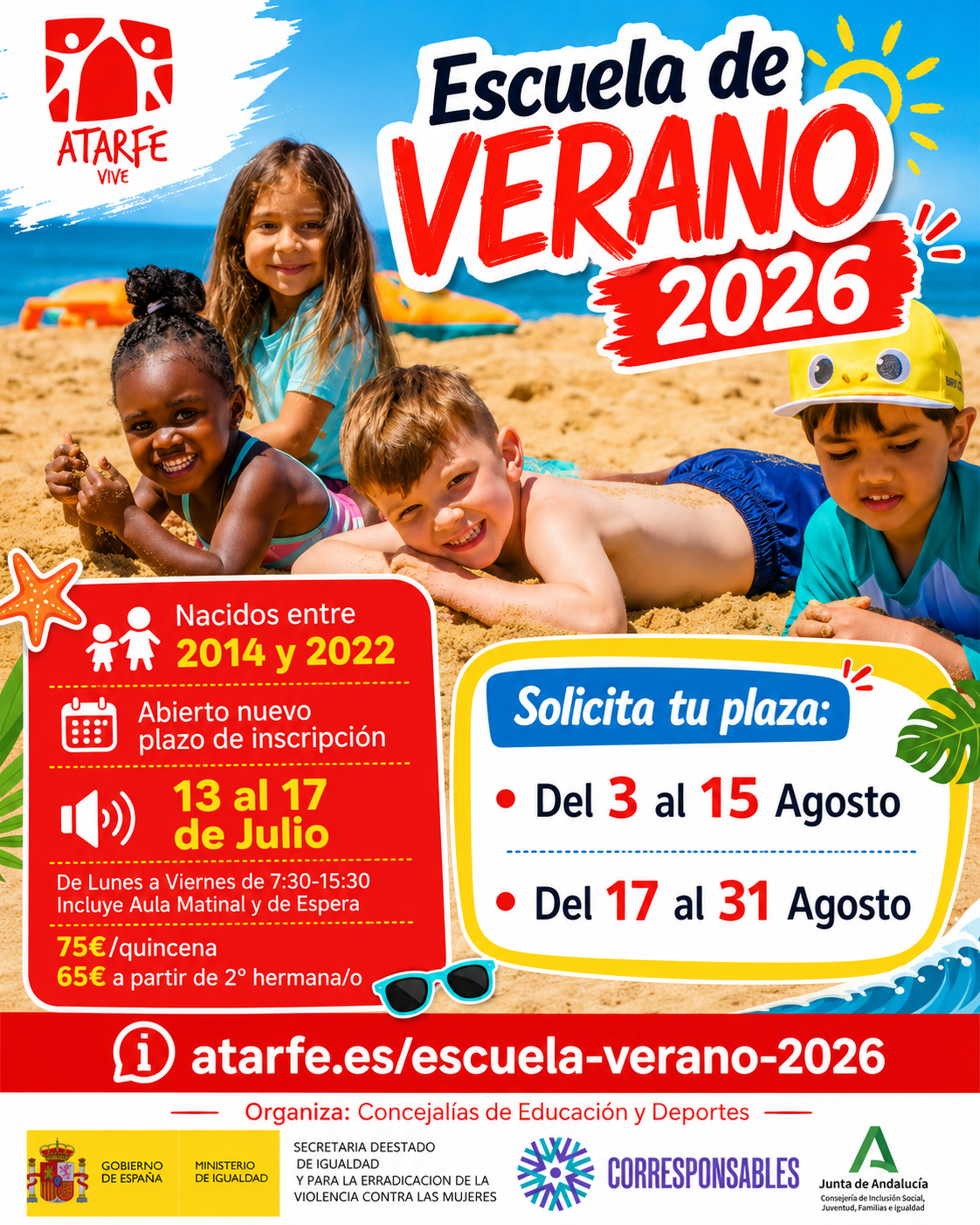 Todavía estás a tiempo de vivir la Escuela de Verano 2026