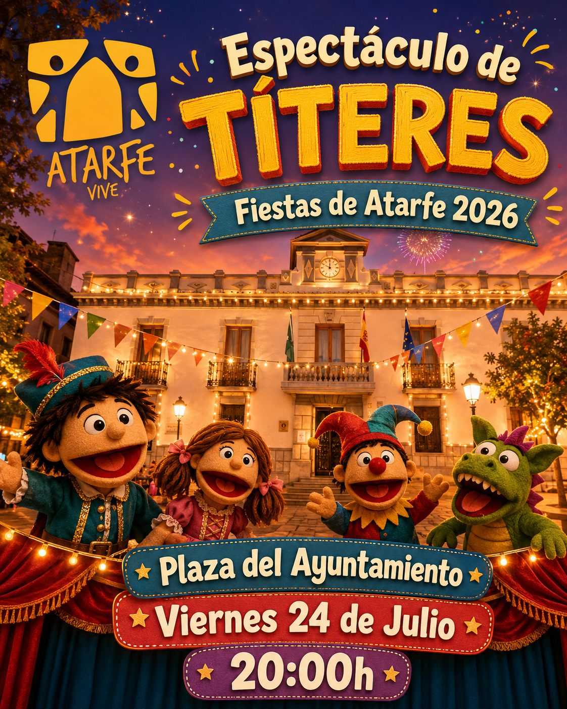 Esta tarde, la Plaza del Ayuntamiento se llena de diversión para los peques de la casa