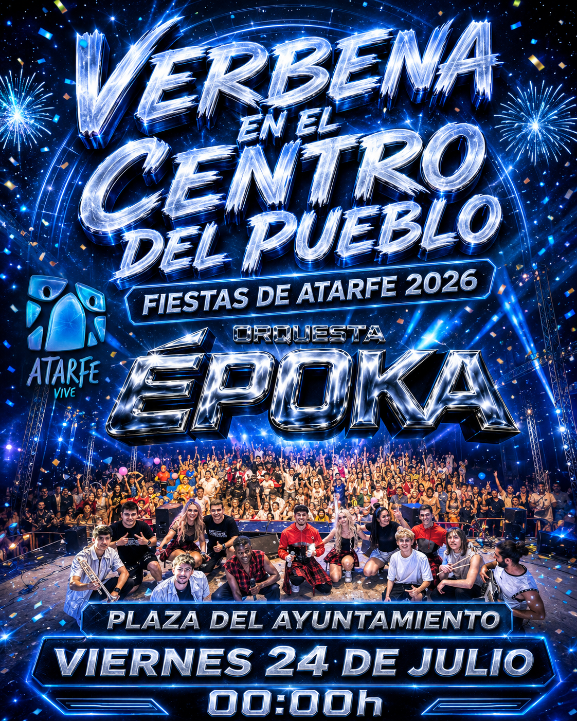 Las Fiestas de Atarfe también se viven en el Centro del Pueblo