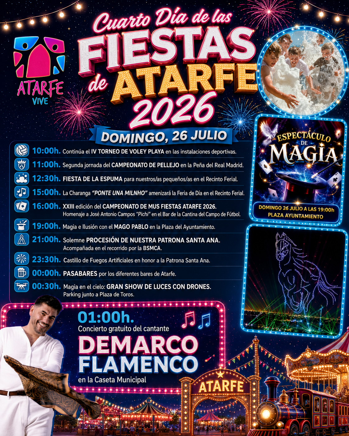 Celebramos el Día más especial de nuestras Fiestas Celebramos el Día más especial de nuestras Fiestas
