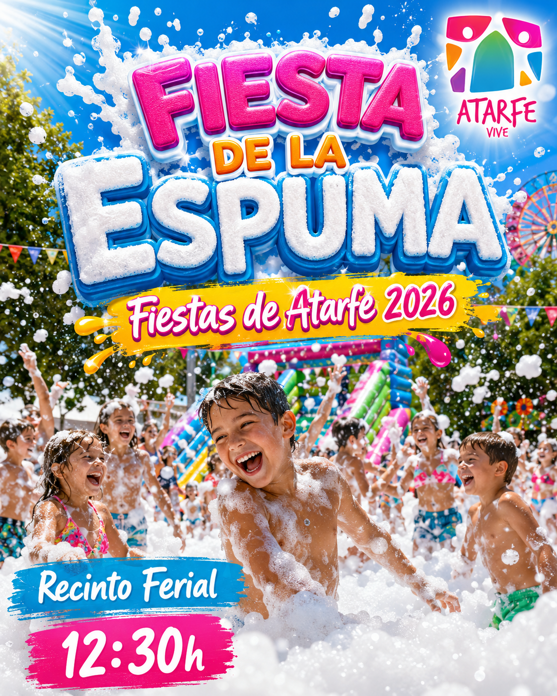 Esta mañana tienes una cita en la Fiesta de la Espuma Esta mañana tienes una cita en la Fiesta de la Espuma