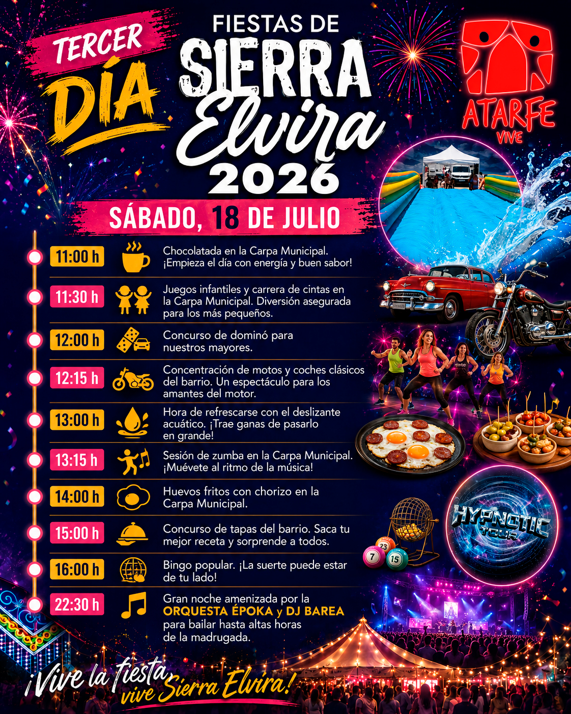 Sierra Elvira afronta su tercer día de Fiestas por todo lo alto Sierra Elvira afronta su tercer día de Fiestas por todo lo alto