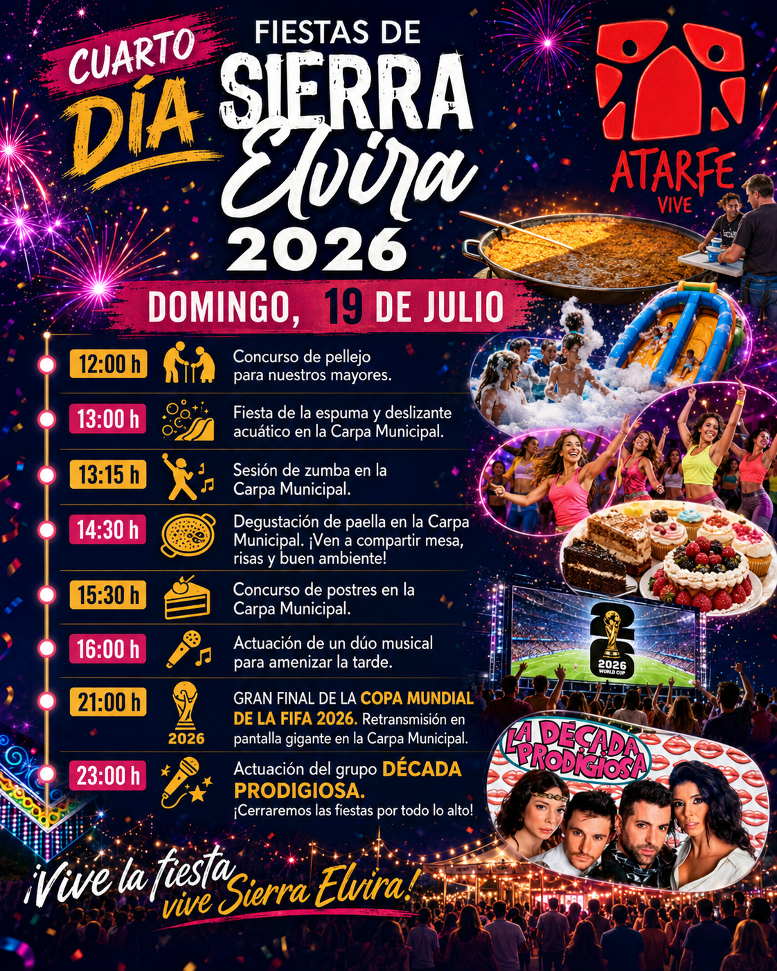 Sierra Elvira despide sus Fiestas por todo lo alto Sierra Elvira despide sus Fiestas por todo lo alto