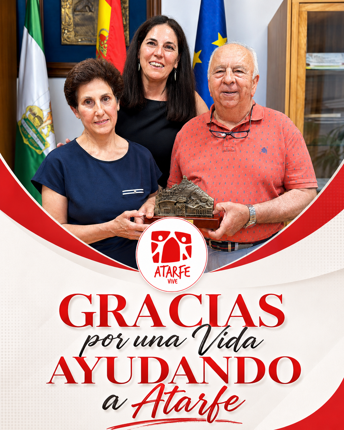 Gracias, Pepe y Rosa, por una vida ayudando a Atarfe Gracias, Pepe y Rosa, por una vida ayudando a Atarfe
