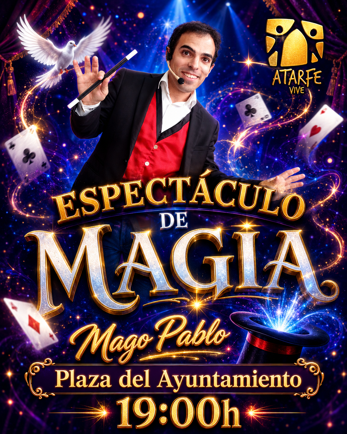 Esta tarde, la Plaza del Ayuntamiento se volverá mágica Esta tarde, la Plaza del Ayuntamiento se volverá mágica