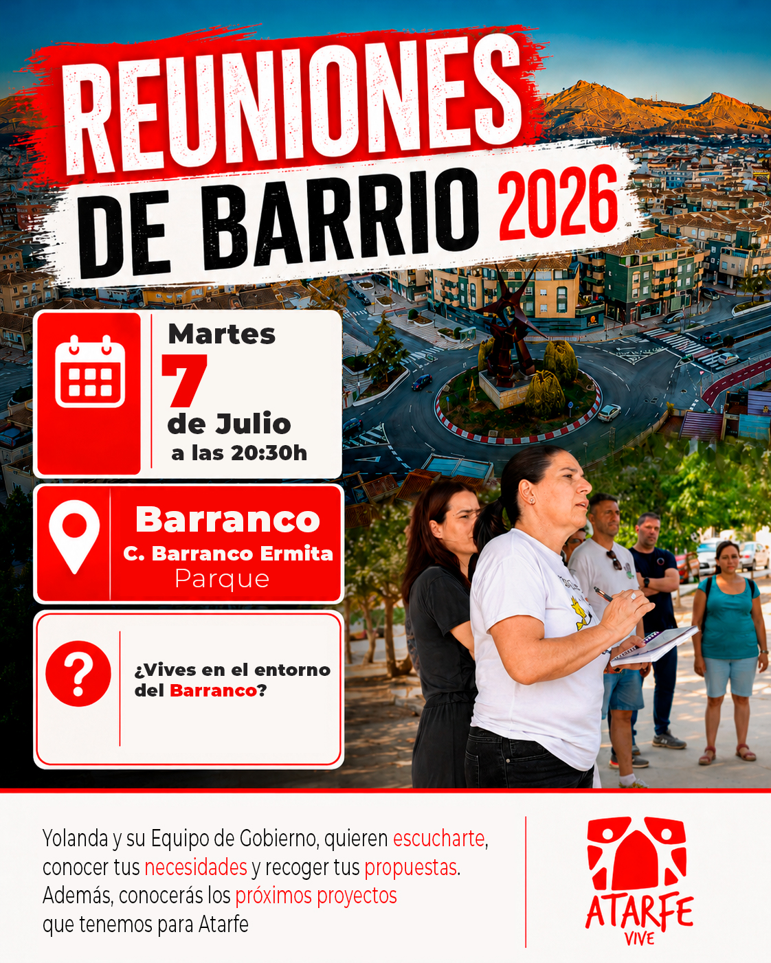 El martes toma la palabra el Barrio del Barranco El martes toma la palabra el Barrio del Barranco