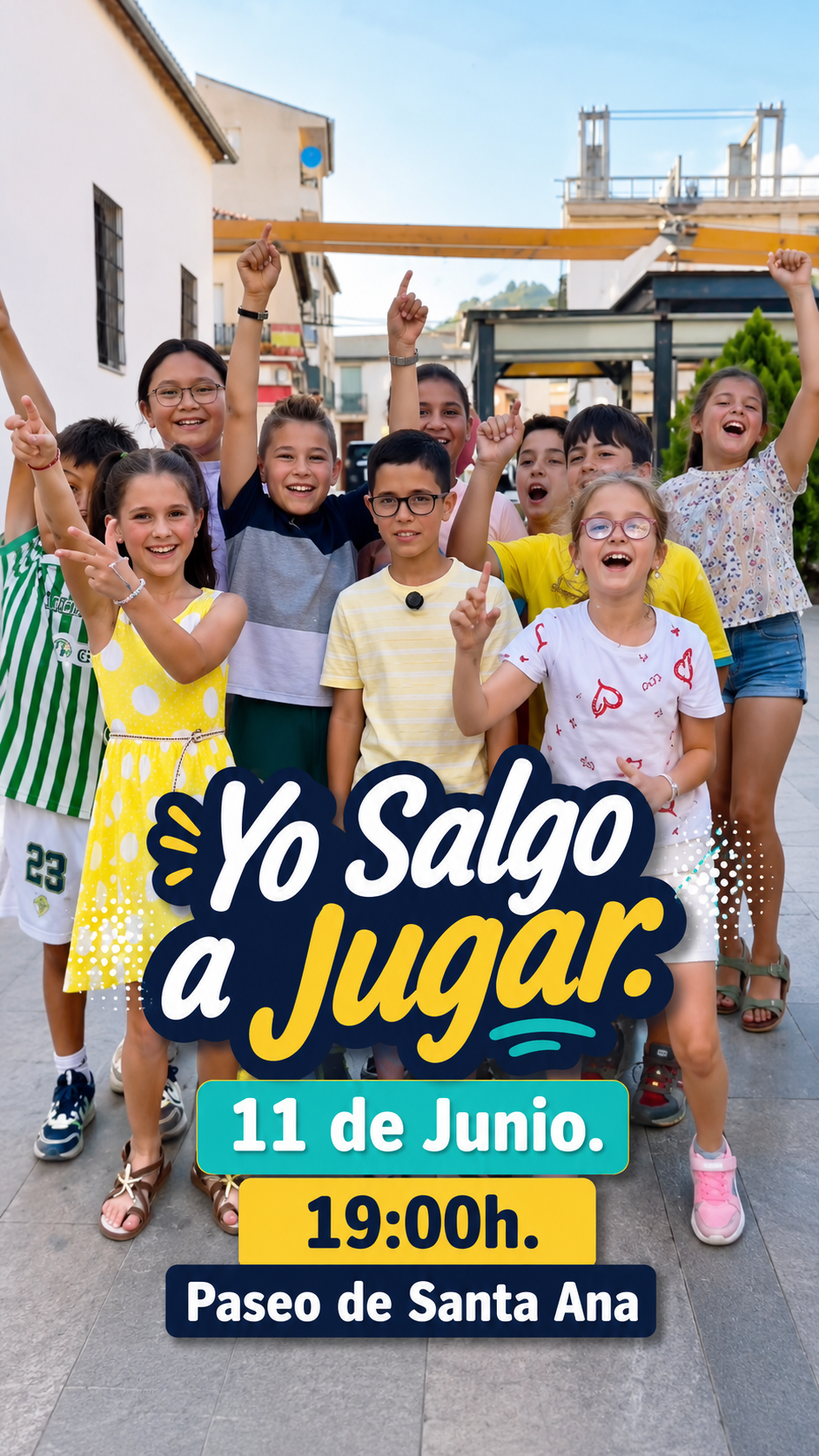 Yo salgo a jugar… ¿y tú?